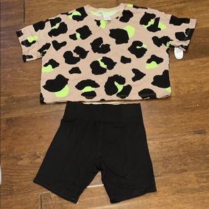 Secret treasure bike short set